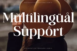 Ralgine Decorative Modern Serif