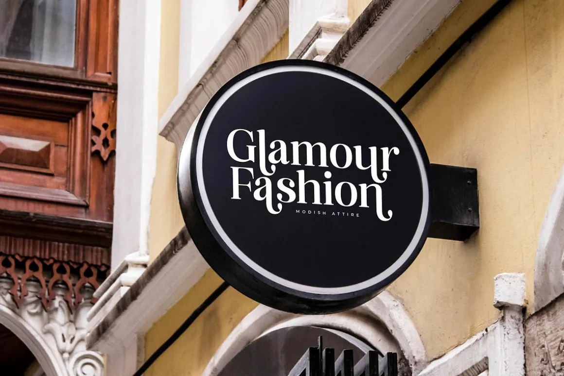 Ralgine Decorative Modern Serif