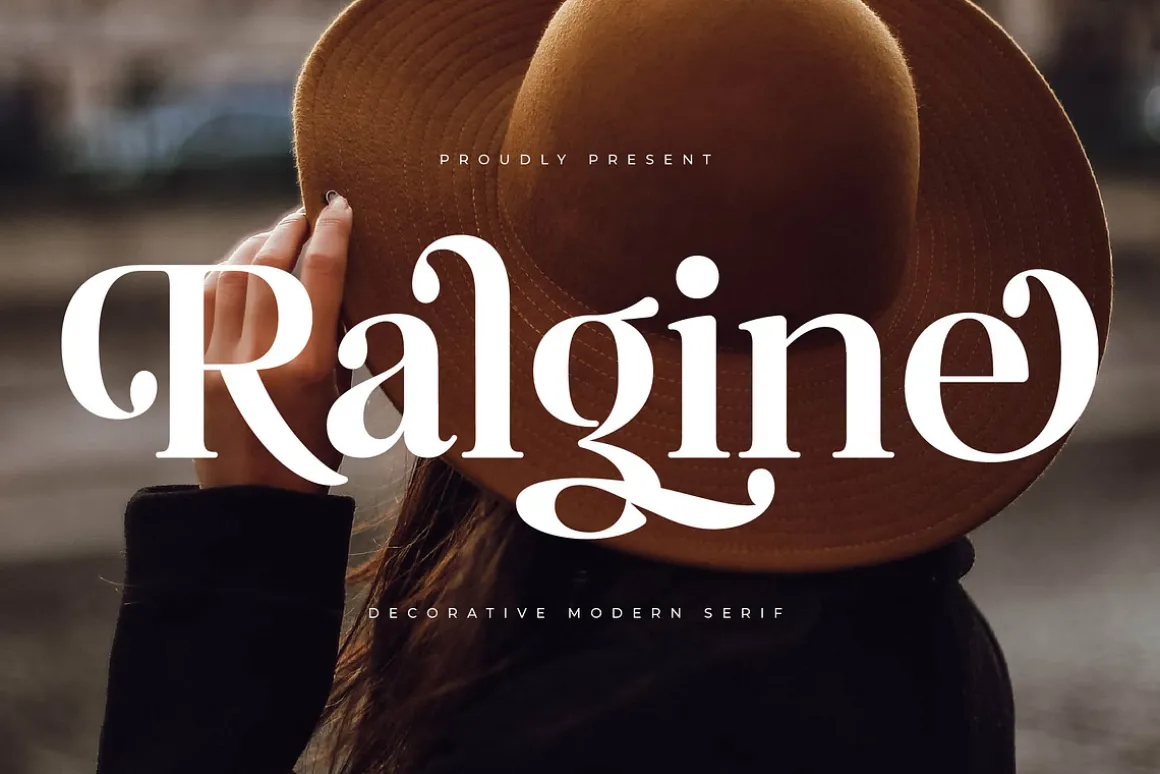 Ralgine Decorative Modern Serif