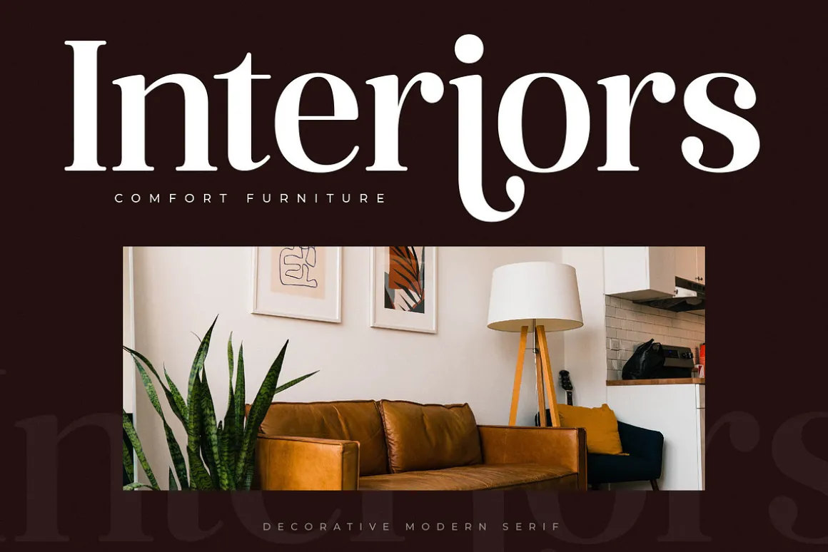 Ralgine Decorative Modern Serif