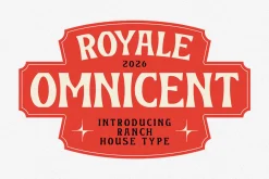 Ranch House – Western Classic Serif