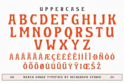 Ranch House – Western Classic Serif