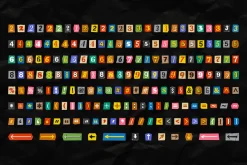 Ransom Notes Letters Set