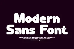 Rapoge Grotesk - Round Sans Font