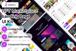 RareNFTs - NFT Landing Page UI Kit