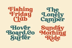 Raspberie - Retro Modern Font