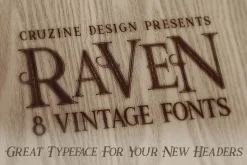 Raven Typeface
