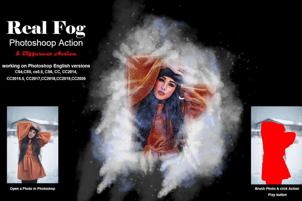 Real Fog Photoshop Action