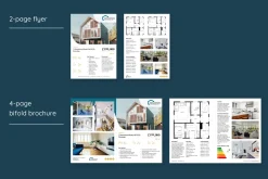 Real Estate Flyer & Bifold Brochure
