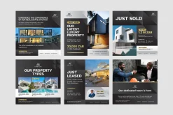 Real Estate Instagram Post Templates