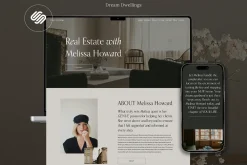 Real estate realtor website template