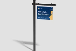 Real Estate Sign Mockup
