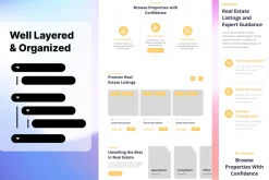 Real Estate Wireframe Website 02