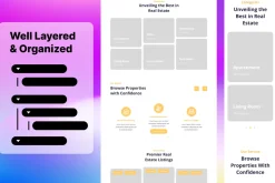 Real Estate Wireframe Website 03