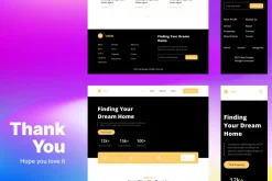 Real Estate Wireframe Website 03