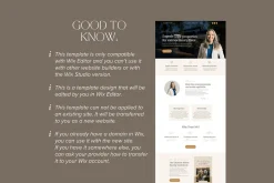 Real Estate Wix Template Realtor