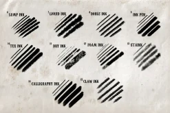 Real Ink Brushes for Procreate