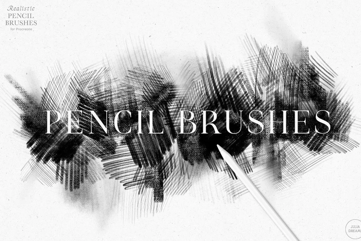 Realistic Pencil Procreate Brushes