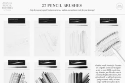 Realistic Pencil Procreate Brushes