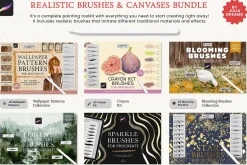 Realistic Brushes Bundle Procreate