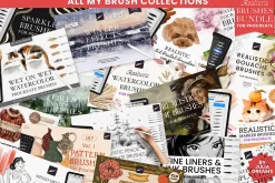 Realistic Brushes Bundle Procreate