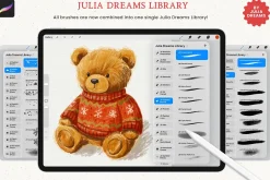 Realistic Brushes Bundle Procreate