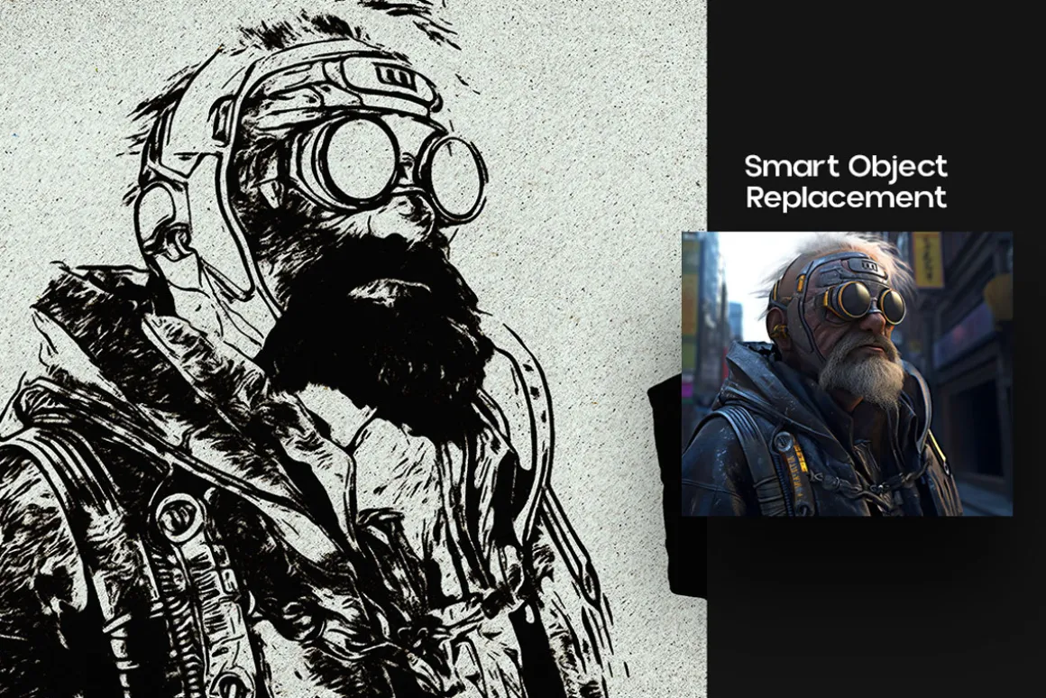 Realistic Drawing Square And Poster