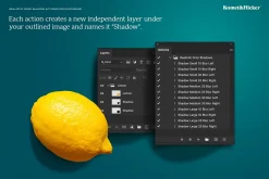 Realistic Drop Shadow Actions
