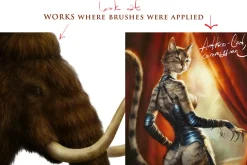 28 Realistic FUR Photoshop Brushes