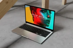 Realistic Laptop Mockup
