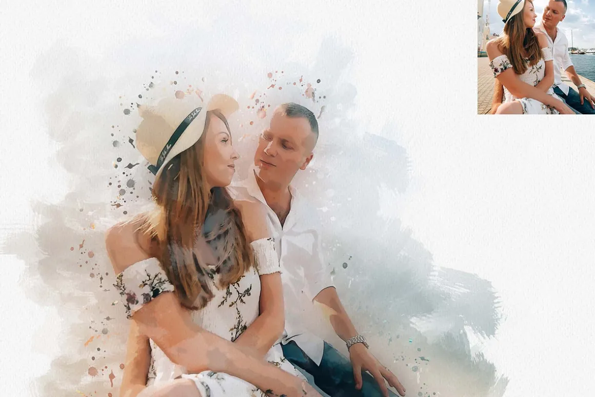 Realistic Painting Photoshop Action