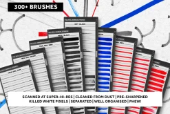 300+ REAL MARKERS FOR ILLUSTRATOR
