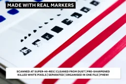 300+ REAL MARKERS FOR ILLUSTRATOR