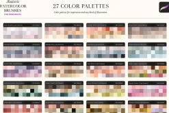 Real Watercolor Procreate Brushes