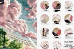 Real Watercolor Procreate Brushes