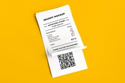 Receipt Mockup