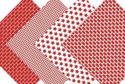 Red Digital Paper