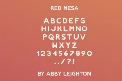RED MESA by Abby Leighton