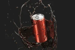 Red 250ml Aluminum Can 3D Model