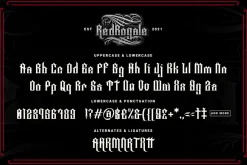 Red Royale – Blackletter Fonts