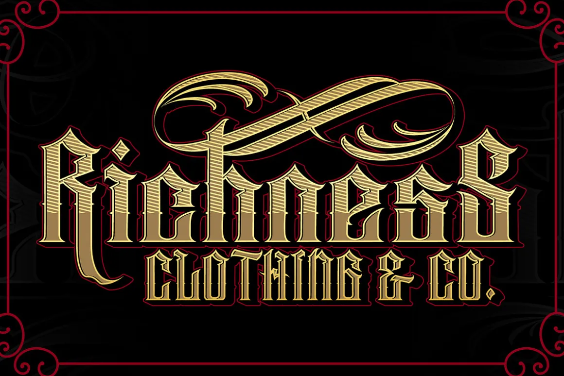 Red Royale – Blackletter Fonts