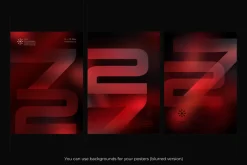 Red Shift Background Set