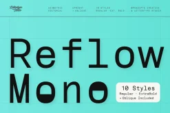 Reflow Mono Family | Intro 50% OFF