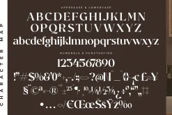 Rehgal Decorative Modern Serif