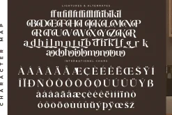 Rehgal Decorative Modern Serif