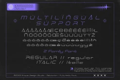 Reictarion - Futuristic Font
