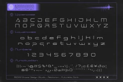 Reictarion - Futuristic Font