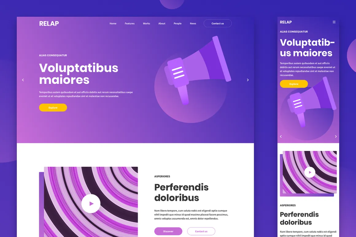 RELAP – Responsive Landing Pages