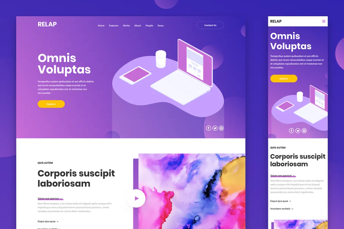 RELAP – Responsive Landing Pages