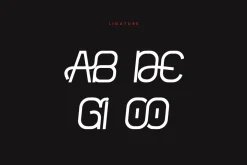 Remoosi - Digital Futuristic Font